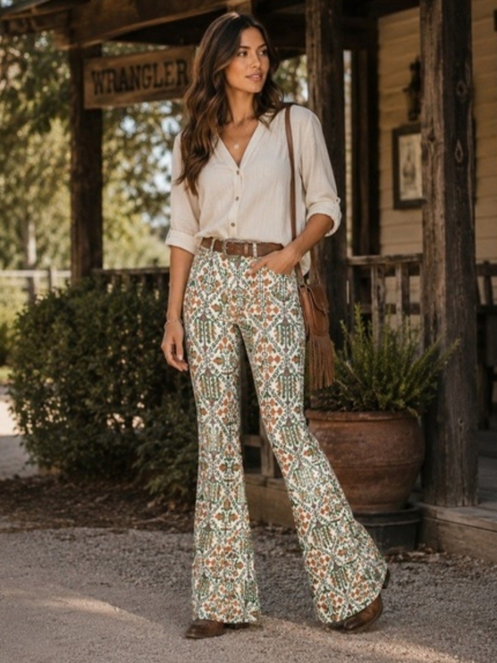 Wrangler High Rise Fierce Flare
